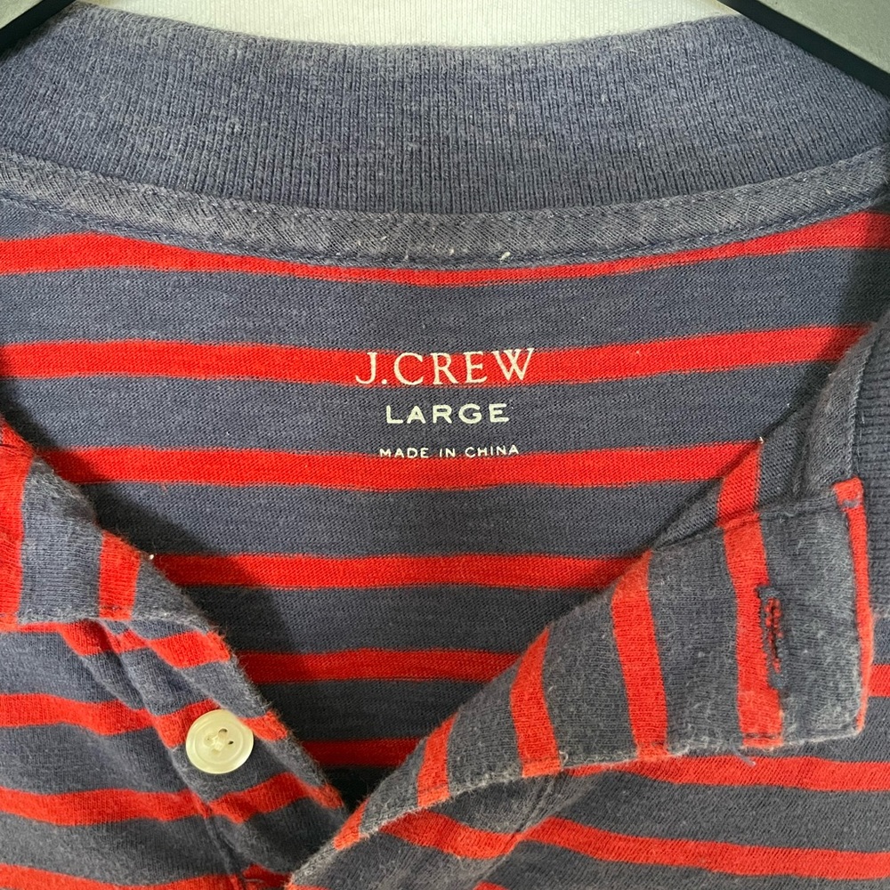 🇺🇸🇺🇸 J Crew Cotton Stripe Polo - Picture 3 of 3